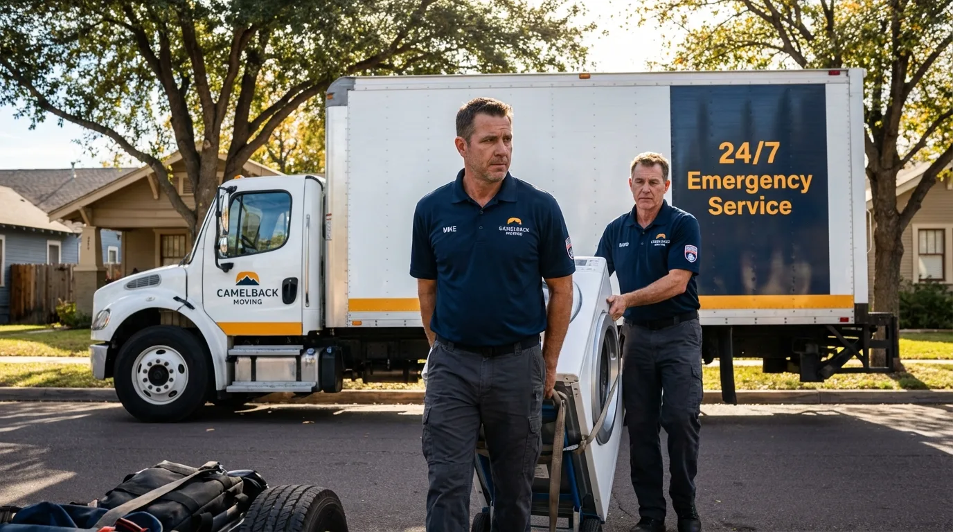 CamelBack Moving crew loading furniture in Knoxville, GA